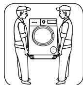 TELEFUNKEN LL 10 06 DW - ! La manipulation de la machine nécessite au moins 2 personnes. - 1