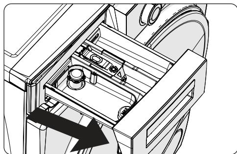 TELEFUNKEN TLL127BK - Tiroir à produits lessiviels - 1