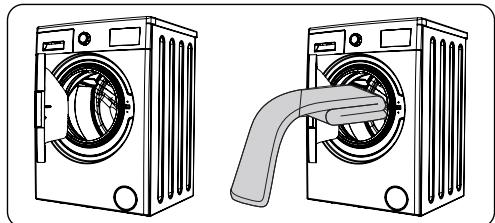 TELEFUNKEN TLL127BK - Insertion du linge dans la machine - 1