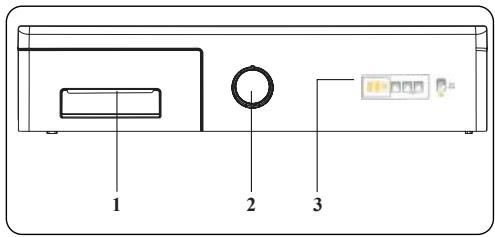 TELEFUNKEN TLL127BK - PRÉSENTATION DU BANDEAU DE COMMANDES - 1