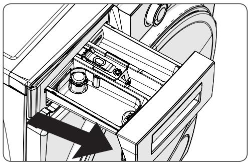 SHARP ESN FA 71 21 WD - Detergent Drawer - 1
