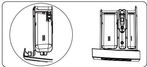 SHARP ESN FA 71 21 WD - Main wash detergent compartment: - 1