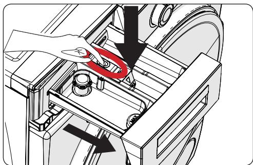 SHARP ESN FA 71 21 WD - Detergent Drawer - 2