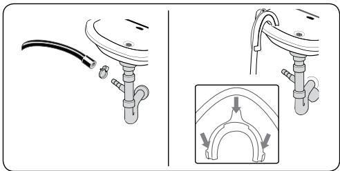 SHARP ESN FA 71 21 WD - Water Discharge Connection - 1