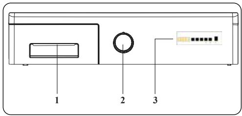 TELEFUNKEN TLL149AWK - PRÉSENTATION DU BANDEAU DE COMMANDES - 1