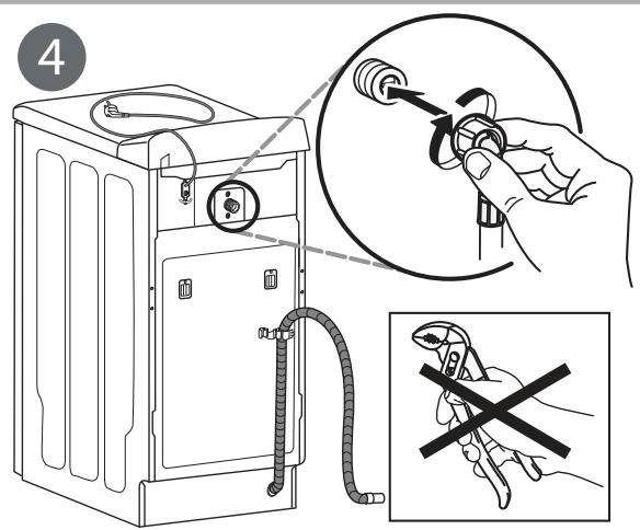 INDESIT BTWPS62400FRN - Récupérer un objet qui tombe entre le tambour et le caisson - 14
