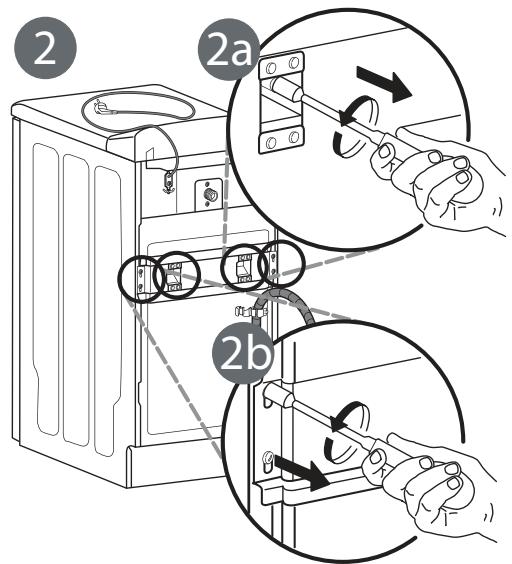 INDESIT BTWPS62400FRN - Récupérer un objet qui tombe entre le tambour et le caisson - 9