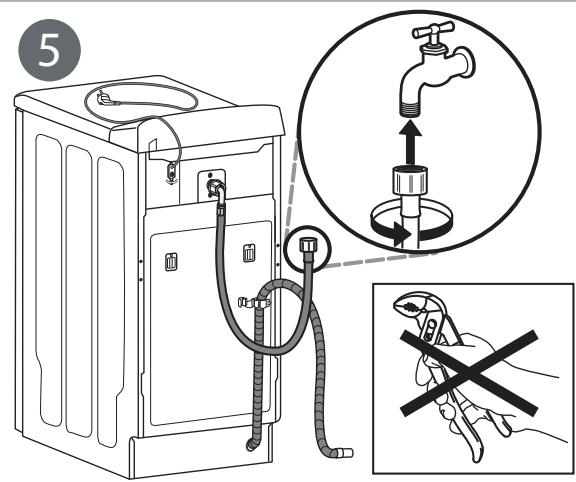 INDESIT BTWPS62400FRN - Récupérer un objet qui tombe entre le tambour et le caisson - 15