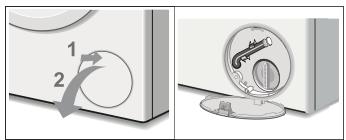 SHARP ESNFB914AWNA - Nettoyage du filtré d'arrivée d'eau - 1