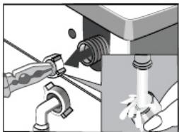 SHARP ESNFB914AWNA - Nettoyage du robinet d'eau - 2