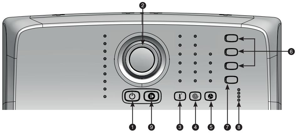 VEDETTE VT16522 - - LE BANDEAU DE COMMANDE - 1