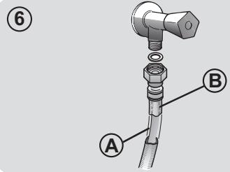 HOOVER H3WS 69TAMCE-S - Raccordement à l'eau - 4
