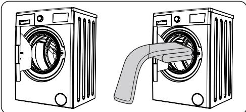 TELEFUNKEN TLL1410AWK - Insertion du linge dans la machine - 1