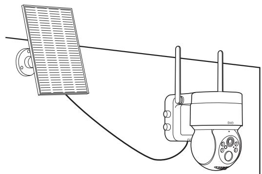 CHACON DIOCAM-RE02-4G motorisée 2K avec panneau solaire - Conectando o dispositivo - 7