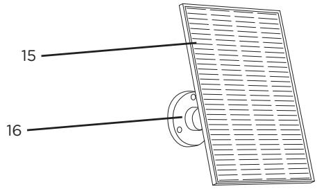 CHACON DIOCAM-RE02-4G motorisée 2K avec panneau solaire - Descrizione del disposativo - 2