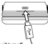 LEXIBOOK Stitch HPBT010series - Charging the device - 1