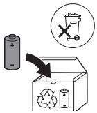 PHILIPS 4100 series - HX3681 - De oplaadbare batterij verwijden - 7