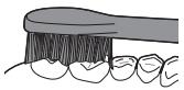 PHILIPS 4100 series - HX3681 - Brushing instructions - 4