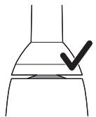 PHILIPS 4100 series - HX3681 - Namestitev glave šćetke - 2