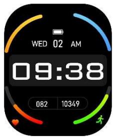 CRYSTALFIT SWA-190FC - Type d'horloge - 10