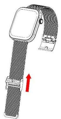 CRYSTALFIT SWA-190FC - Régler le Tour de Poignet du Bracelet Métallique : - 2