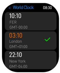 CRYSTALFIT SWA-190FC - Horloge Monde - 2