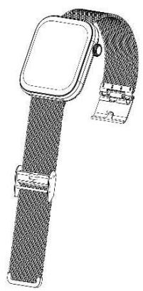 CRYSTALFIT SWA-190FC - Régler le Tour de Poignet du Bracelet Métallique : - 4