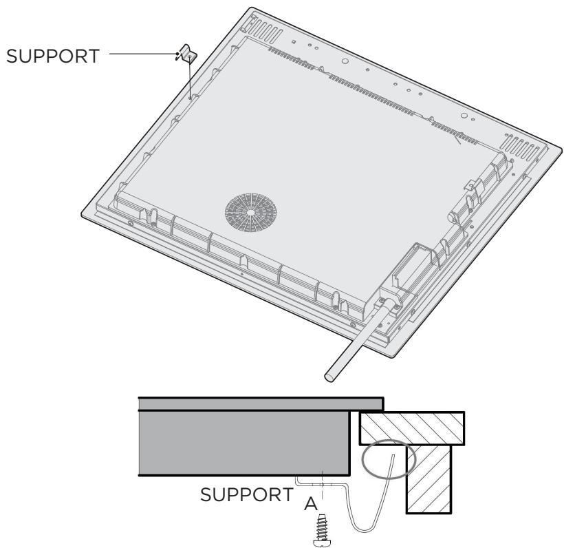 BRANDT TI321B - Réglage de la position d'un support - 1