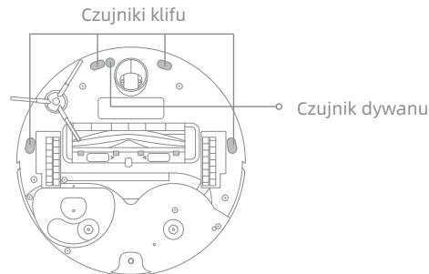 DREAME L10S PRO ULTRA HEAT - Czujnik robota i styki tadowania - 2