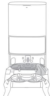 DREAME L10S PRO ULTRA HEAT - Rengöring av basstationen - 4