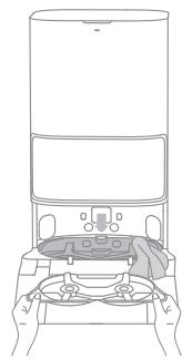 DREAME L10S PRO ULTRA HEAT - Basestasjonrengjaring - 3