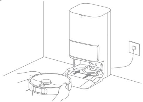 DREAME L10S PRO ULTRA HEAT - Platzieren Sie den Roboter - 1