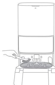 DREAME L10S PRO ULTRA HEAT - Rengöring av basstationen - 2