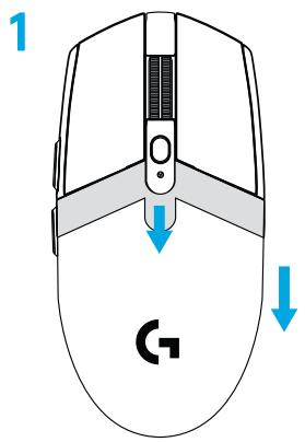 LOGITECH G305 - SETUP INSTRUCTIONS - 1