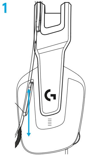 LOGITECH G335 - AJUSTE DE TAMANHO - 1