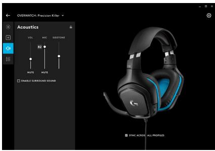 LOGITECH G432 - Ekvilajzer - 12