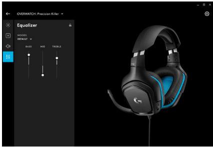 LOGITECH G432 - Ekvilajzer - 2