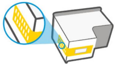 HP DESKJET 4230e - Nettoyage des contacts de la cartouche - 5