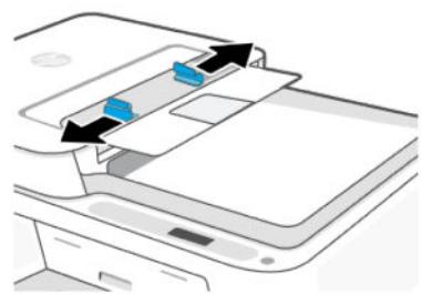 HP DESKJET 4230e - Chargement d'un original dans le chargeur de documents (certains modèles uniquement) - 4