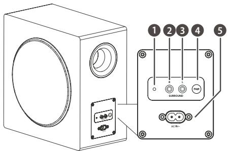 HISENSE HS5100 - Presa SURROUND - 1