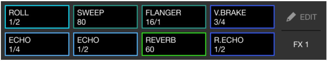 PIONEER USB DDJ-GRV6 - Utilisation de Pad FX - 1