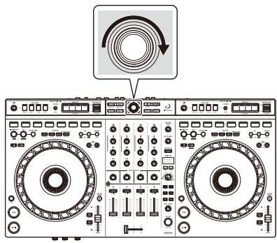 PIONEER USB DDJ-GRV6 - Chargement d'un morceau de musique sur un deck - 1