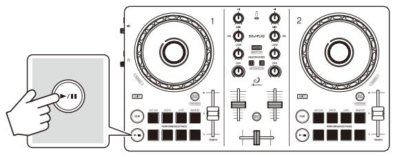PIONEER DJ DDJ-FLX2 - Écoute d'un morceau - 1
