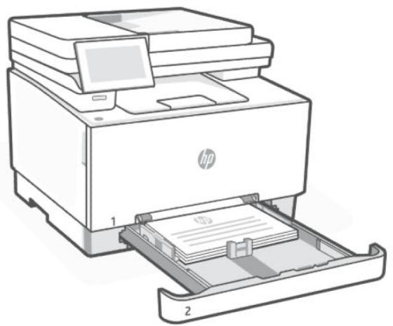 HP laser JET PRO 3302sdw - Impression en mode paysage - 1