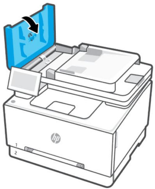 HP laser JET PRO 3302sdw - Nettoyer les rouleaux et le tampon de séparation du bac d'alimentation - 3