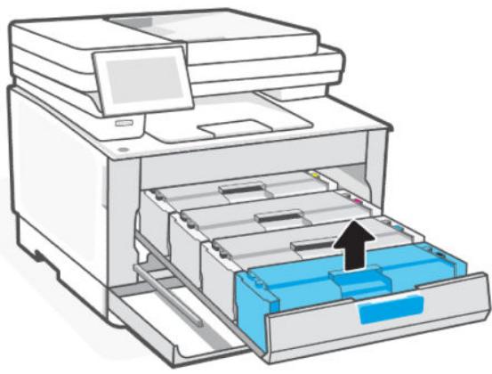 HP laser JET PRO 3302sdw - Remise en place d'une cartouche de toner - 4