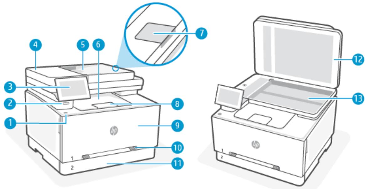 HP laser JET PRO 3302sdw - Vue avant - 1
