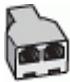 HP laser JET PRO 3302sdw - Configuration de l'imprimante sur la meme ligne téléphonique qu'un ordinateur avec deux ports telephoniques - 5