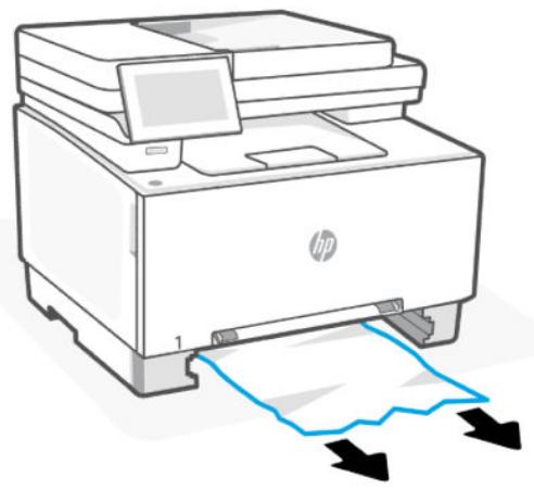 HP laser JET PRO 3302sdw - Élimination d'un bourrage papier dans le bac 2 - 2