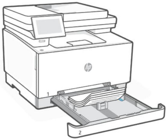 HP laser JET PRO 3302sdw - Impression en mode paysage - 2